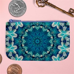 Kaleidoscope Mandala Ornament Large Coin Purse