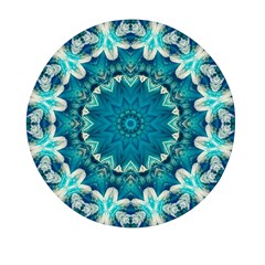 Kaleidoscope Mandala Ornament Mini Round Pill Box