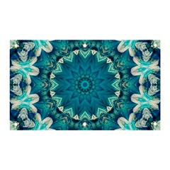 Kaleidoscope Mandala Ornament Banner And Sign 5  X 3 