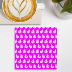 Ladybug Vector Geometric Tile Pattern Uv Print Square Tile Coaster 