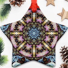 Abstract Kaleidoscope Digital Ornament (star)