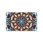 Abstract Kaleidoscope Digital Sticker (Rectangular) Front