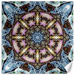 Abstract Kaleidoscope Digital Canvas 16  X 16  by Jancukart