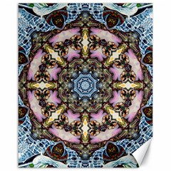 Abstract Kaleidoscope Digital Canvas 16  X 20  by Jancukart