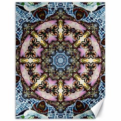 Abstract Kaleidoscope Digital Canvas 18  X 24 