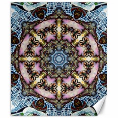 Abstract Kaleidoscope Digital Canvas 20  X 24  by Jancukart