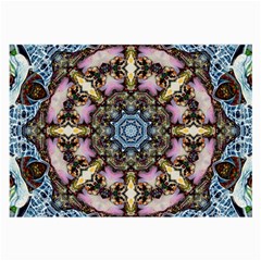 Abstract Kaleidoscope Digital Large Glasses Cloth