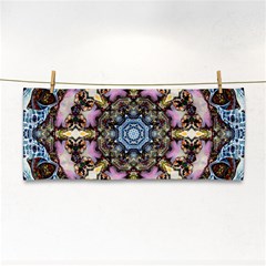 Abstract Kaleidoscope Digital Hand Towel