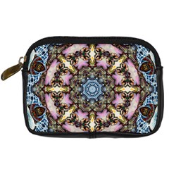 Abstract Kaleidoscope Digital Digital Camera Leather Case