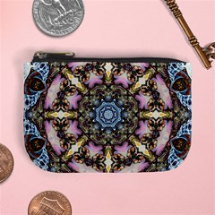 Abstract Kaleidoscope Digital Mini Coin Purse by Jancukart