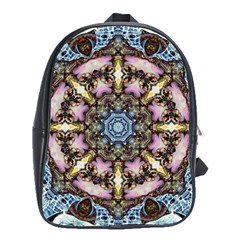 Abstract Kaleidoscope Digital School Bag (large)