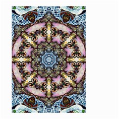 Abstract Kaleidoscope Digital Small Garden Flag (two Sides)