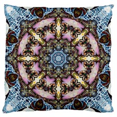 Abstract Kaleidoscope Digital Large Cushion Case (two Sides)