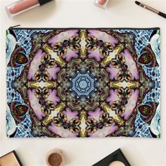 Abstract Kaleidoscope Digital Cosmetic Bag (xxxl)