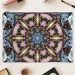 Abstract Kaleidoscope Digital Cosmetic Bag (XXXL) Front