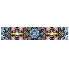 Abstract Kaleidoscope Digital Large Premium Plush Fleece Scarf 