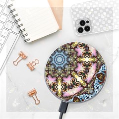 Abstract Kaleidoscope Digital Wireless Fast Charger(white) by Jancukart