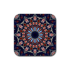 Abstract Kaleidoscope Digital Rubber Coaster (square)