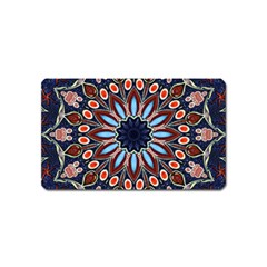 Abstract Kaleidoscope Digital Magnet (name Card)