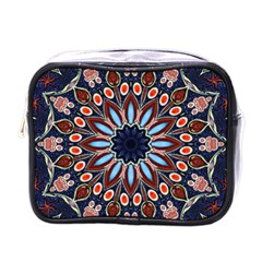 Abstract Kaleidoscope Digital Mini Toiletries Bag (one Side)