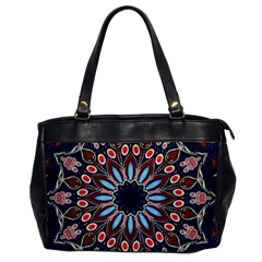 Abstract Kaleidoscope Digital Oversize Office Handbag