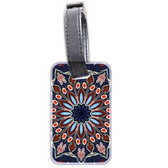 Abstract Kaleidoscope Digital Luggage Tag (two Sides)