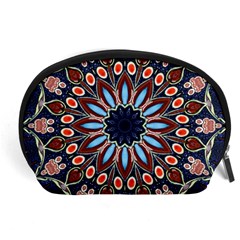 Abstract Kaleidoscope Digital Accessory Pouch (large) by Jancukart