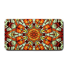 Kaleidoscope Floral Pattern Rosette Medium Bar Mat