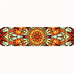 Kaleidoscope Floral Pattern Rosette Large Bar Mat