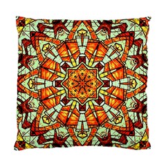 Kaleidoscope Floral Pattern Rosette Standard Cushion Case (two Sides)