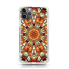 Kaleidoscope Floral Pattern Rosette Iphone 11 Pro 5 8 Inch Tpu Uv Print Case