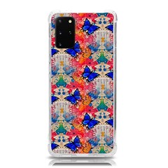 Butterflies Blue Pattern Girly Samsung Galaxy S20plus 6 7 Inch Tpu Uv Case by Jancukart