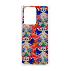 Butterflies Blue Pattern Girly Samsung Galaxy S20 Ultra 6 9 Inch Tpu Uv Case by Jancukart