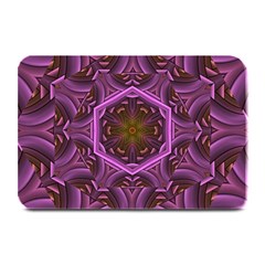 Rosette Mosaic Kaleidoscope Abstract Background Plate Mats