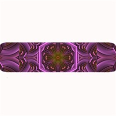 Rosette Mosaic Kaleidoscope Abstract Background Large Bar Mat