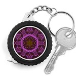 Rosette Mosaic Kaleidoscope Abstract Background Measuring Tape Front