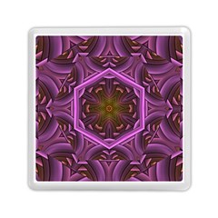 Rosette Mosaic Kaleidoscope Abstract Background Memory Card Reader (square)