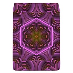 Rosette Mosaic Kaleidoscope Abstract Background Removable Flap Cover (l)