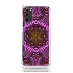 Rosette Mosaic Kaleidoscope Abstract Background Samsung Galaxy S20 6 2 Inch Tpu Uv Case by Jancukart