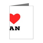 I love juan Mini Greeting Card Left