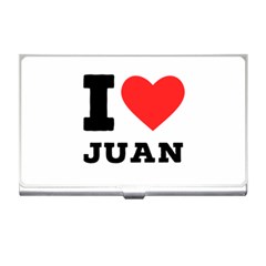 I Love Juan Business Card Holder by ilovewhateva