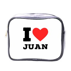 I Love Juan Mini Toiletries Bag (one Side) by ilovewhateva