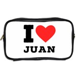 I love juan Toiletries Bag (Two Sides) Back