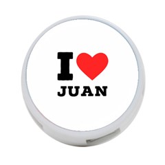 I Love Juan 4-port Usb Hub (one Side) by ilovewhateva