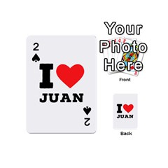 I Love Juan Playing Cards 54 Designs (mini) by ilovewhateva