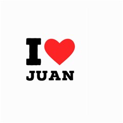 I Love Juan Large Garden Flag (two Sides) by ilovewhateva