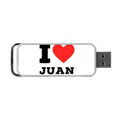 I Love Juan Portable Usb Flash (one Side) by ilovewhateva