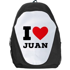 I Love Juan Backpack Bag by ilovewhateva