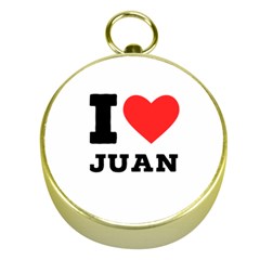 I Love Juan Gold Compasses by ilovewhateva