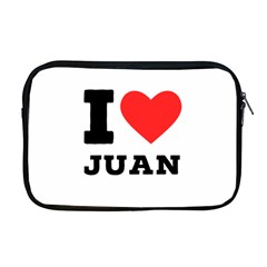 I Love Juan Apple Macbook Pro 17  Zipper Case by ilovewhateva